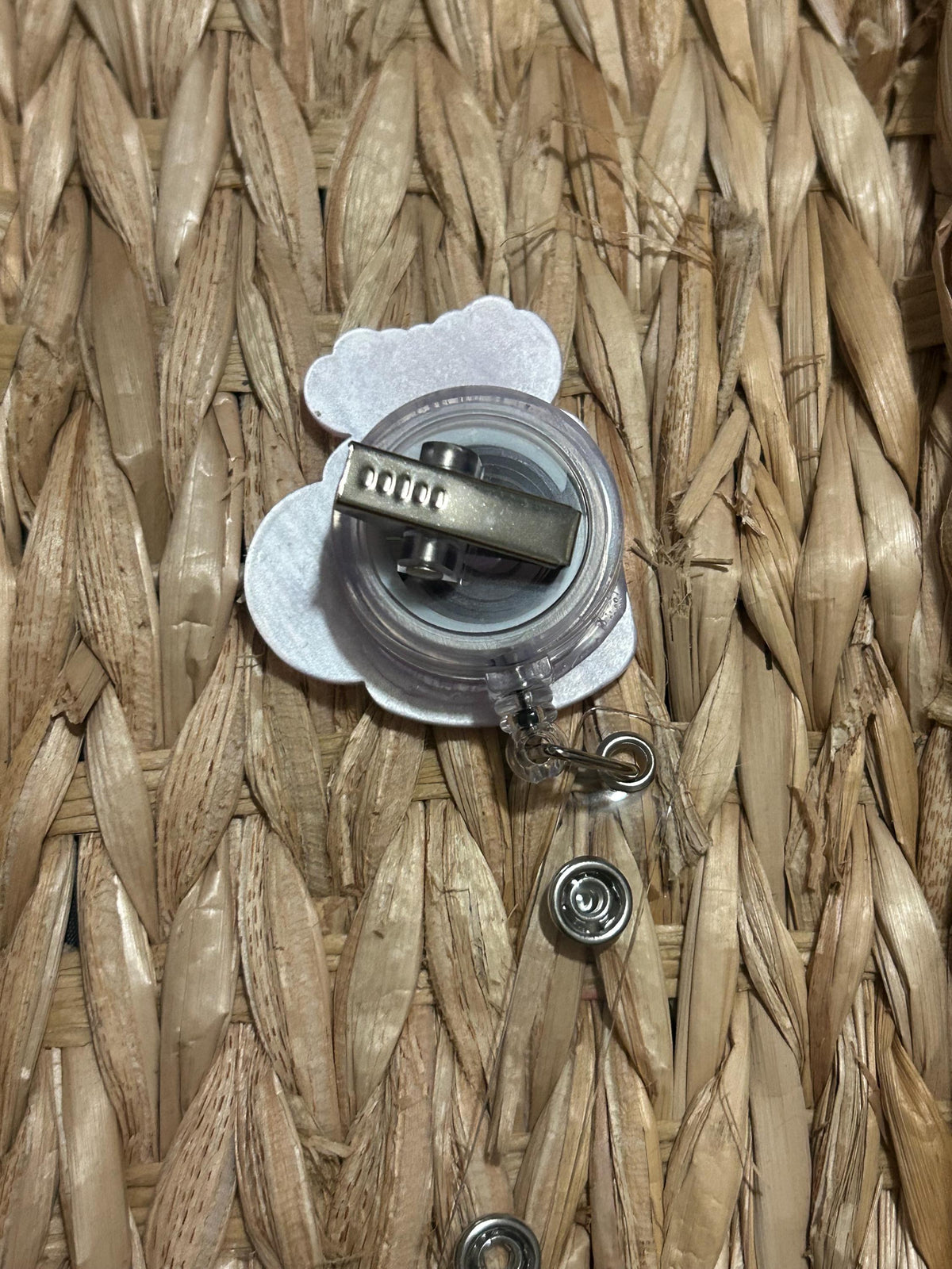 Liquid Anxiety Coffee Badge Reel