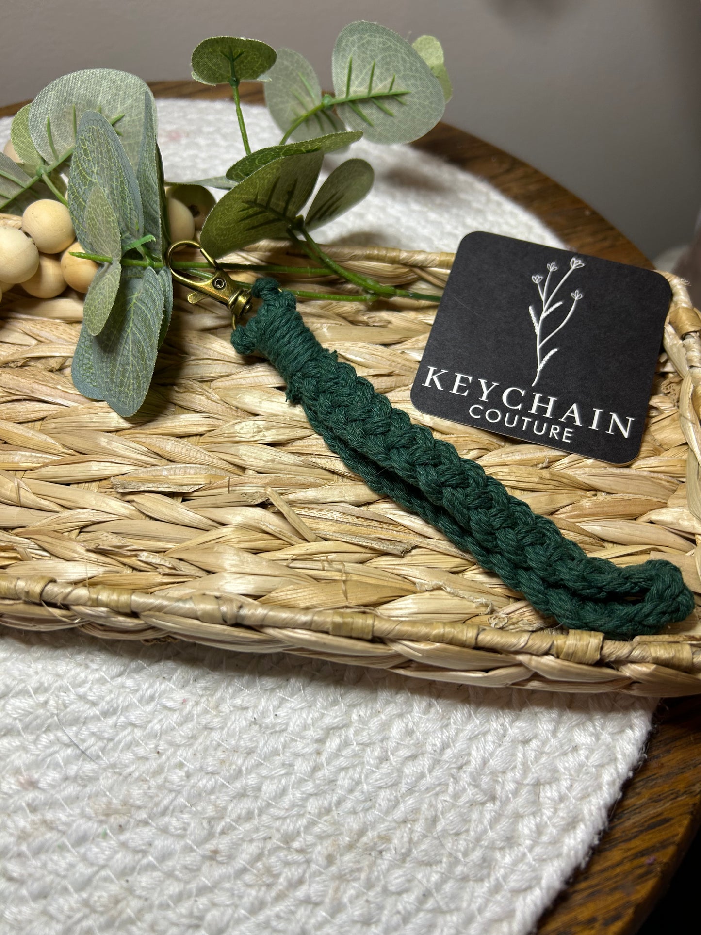 Braided wristlet