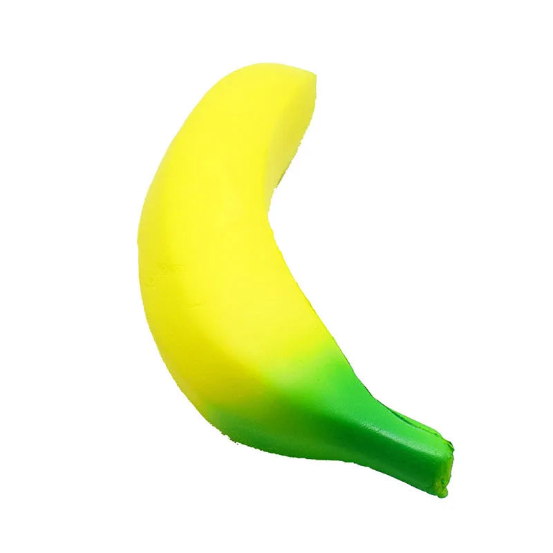 Banana Squishy Toys Slow Rising Jumbo Squishy Fruit Squeeze Toy Funny Stress Reliever Reduce Pressure Prop