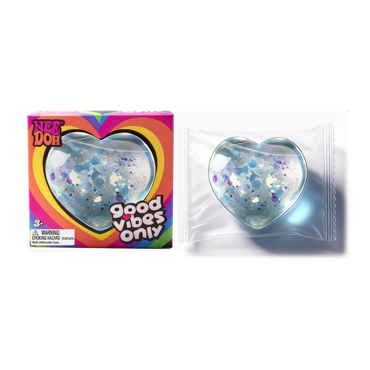 Heart-Shaped Squishy Toy, Soft and Comfortable to the Touch, Non-Sticky, Quick to Bounce Back, Cute and Compact,