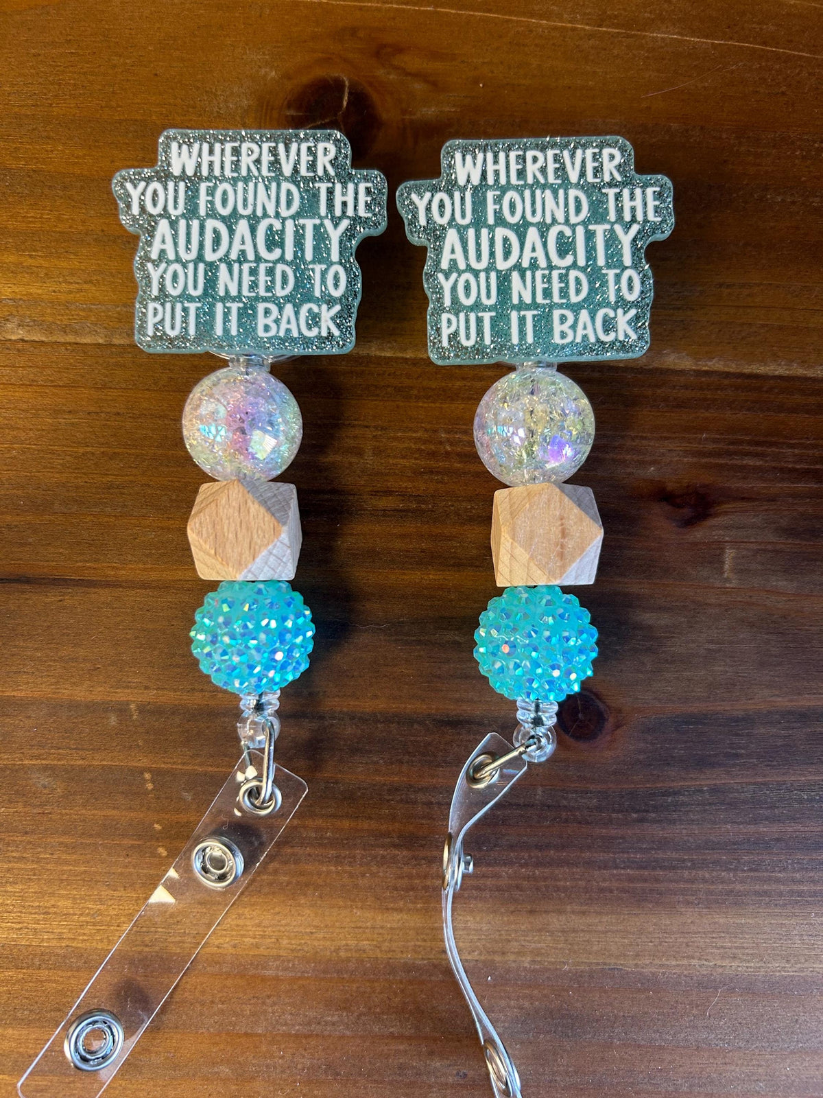 Audacity Badge Reel