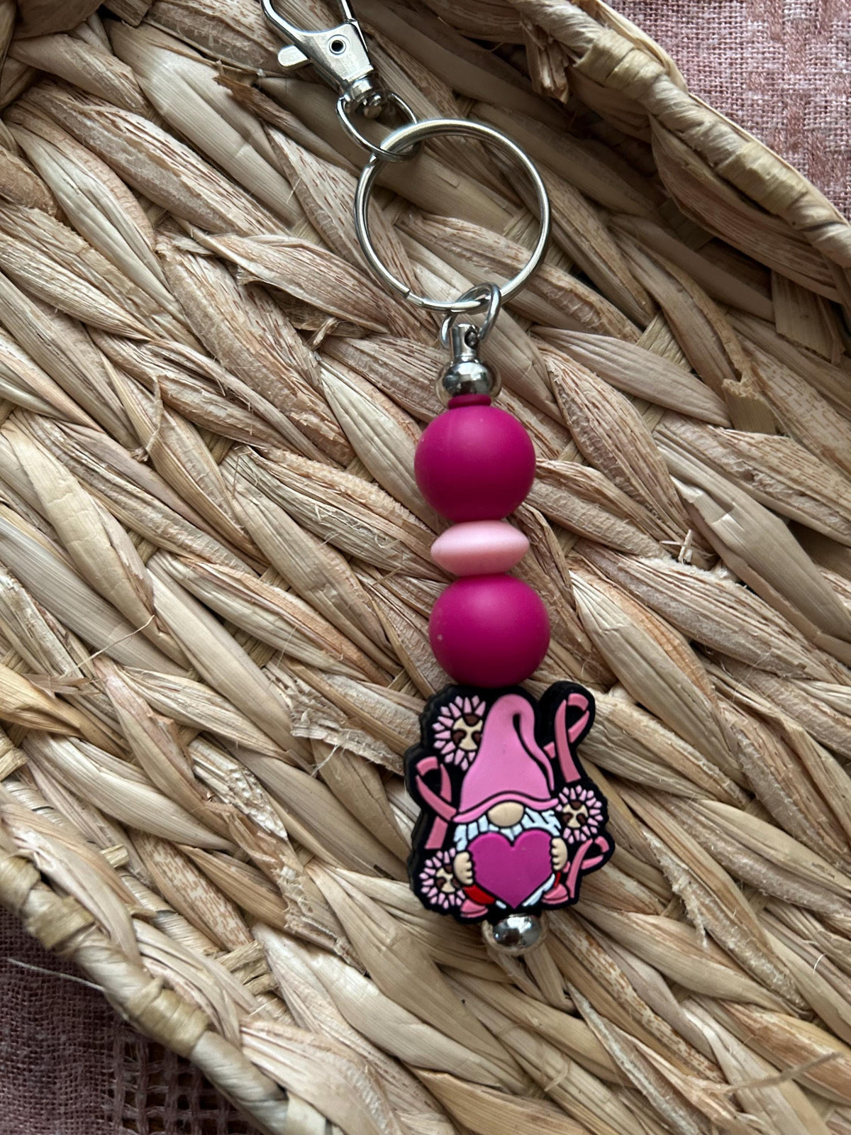 Breast Cancer Awareness Keychain