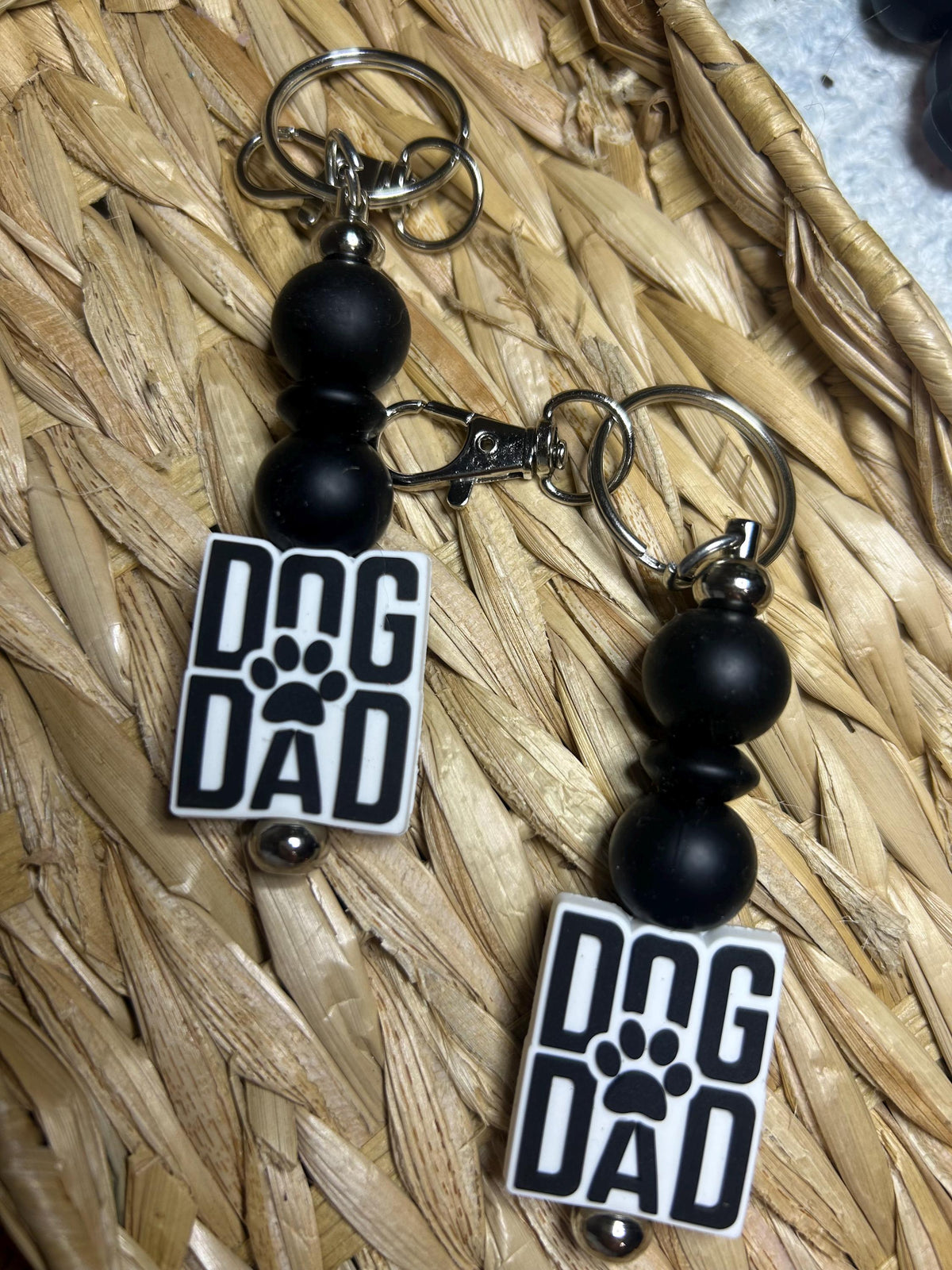 Dog Dad Keychain