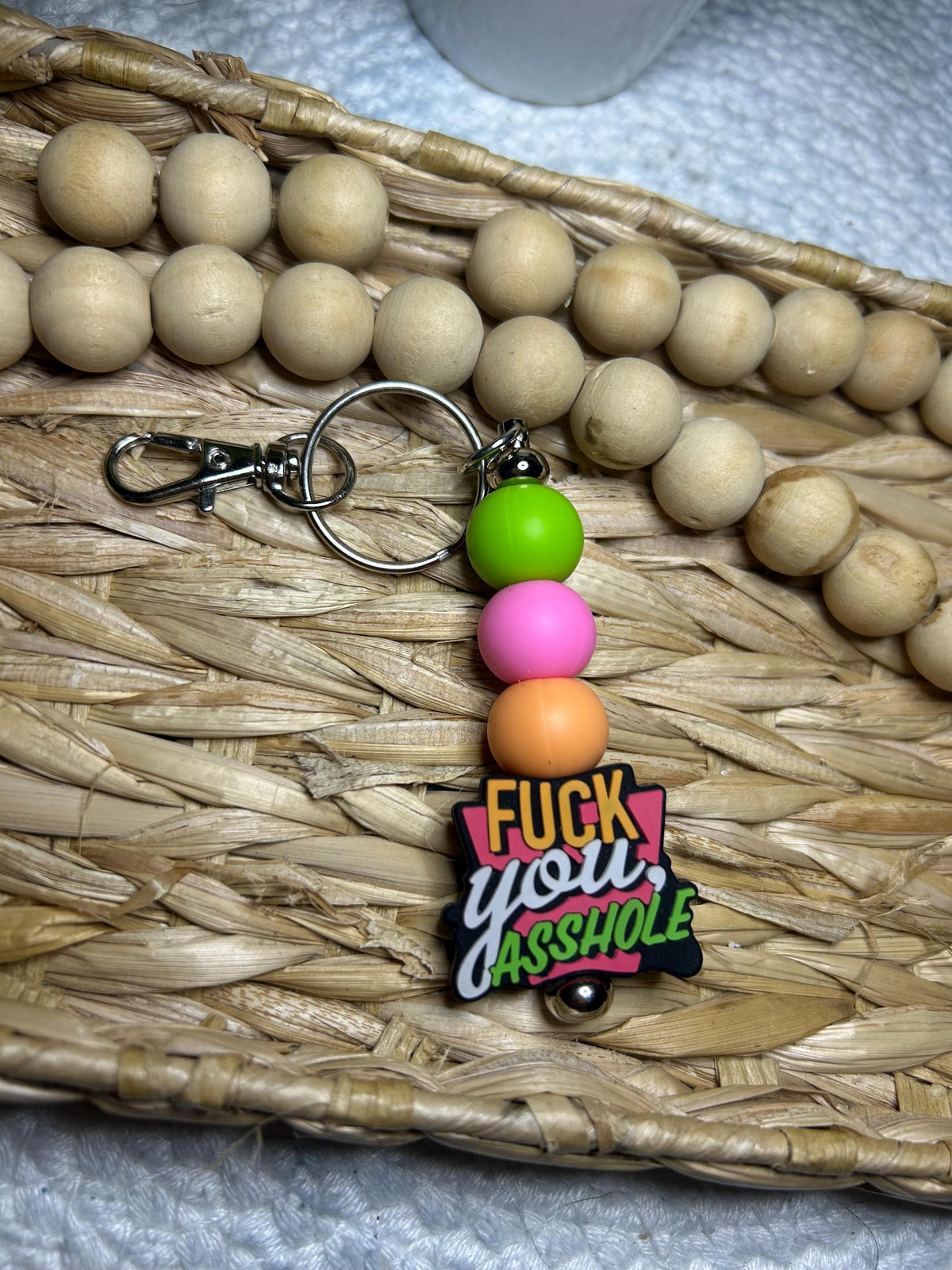 Fuck You Asshole Keychain
