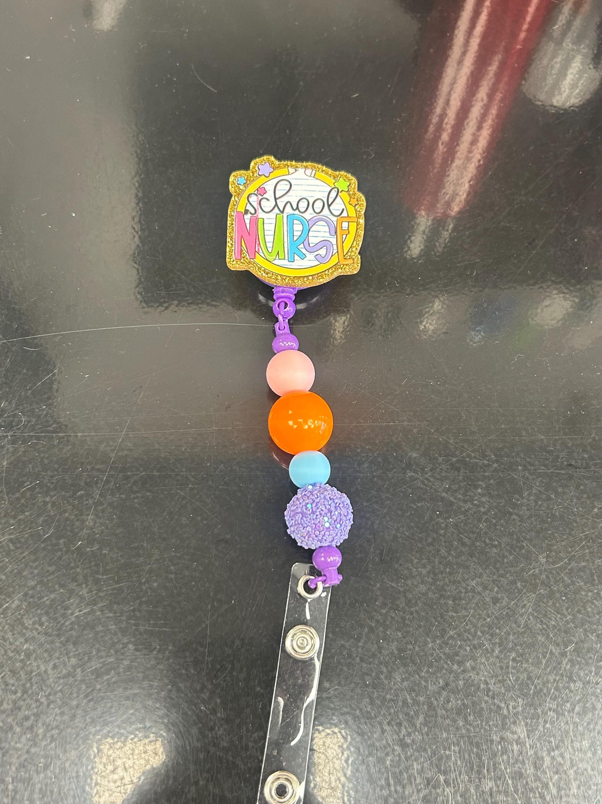 School Nurse Badge Reel