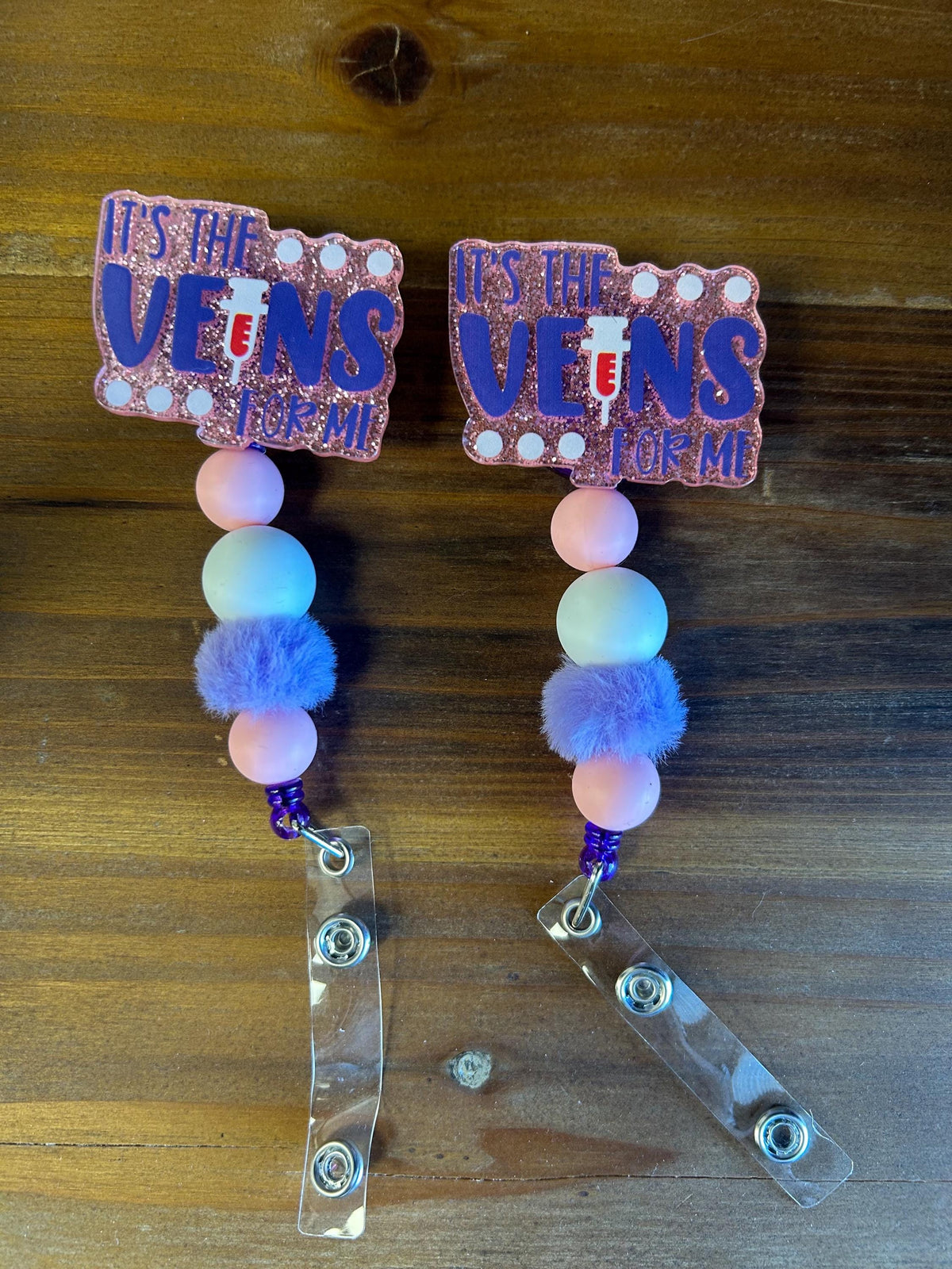 It’s The Veins For Me Badge Reel