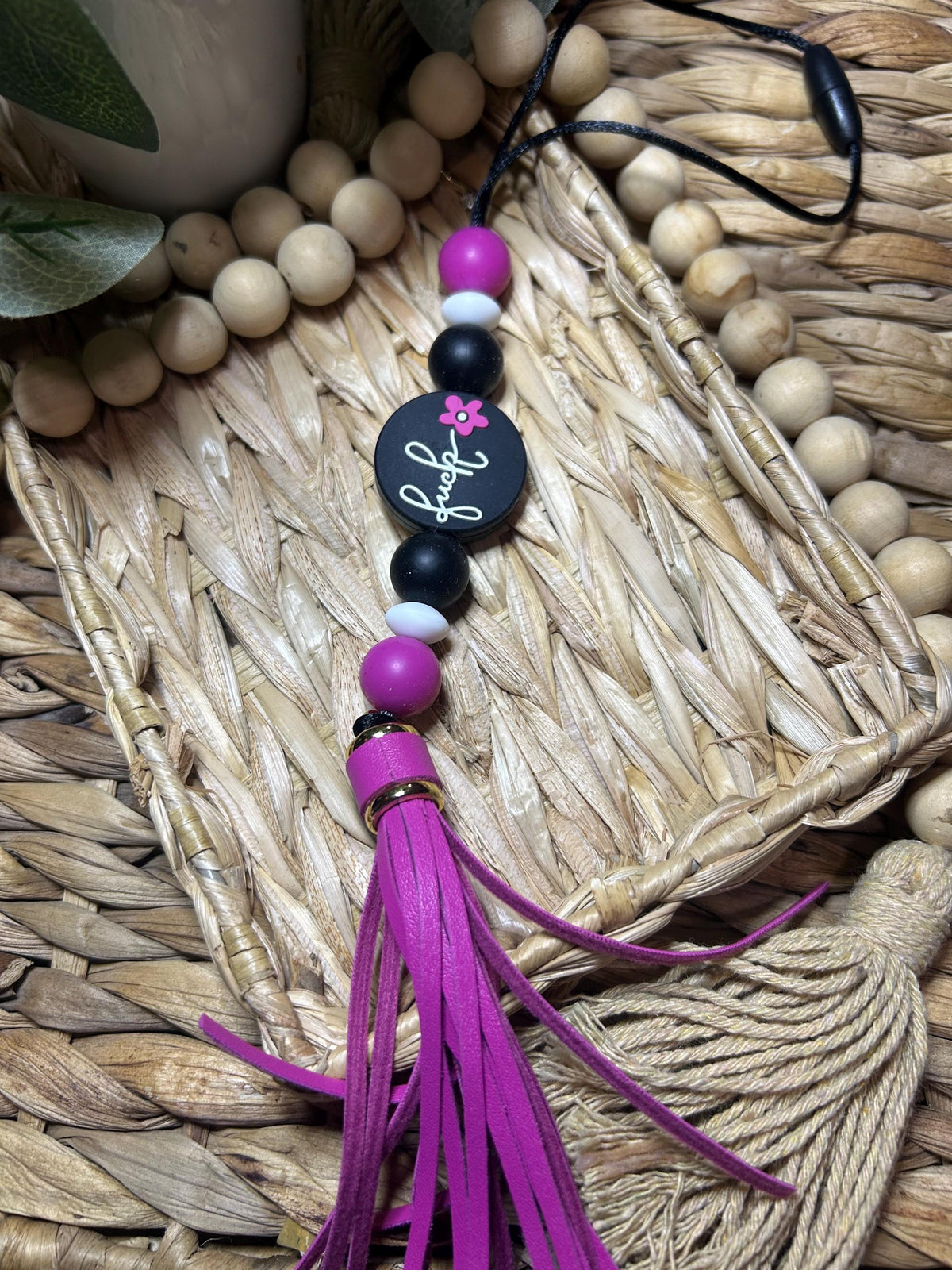 Good Moms Say Bad Words Car Charm
