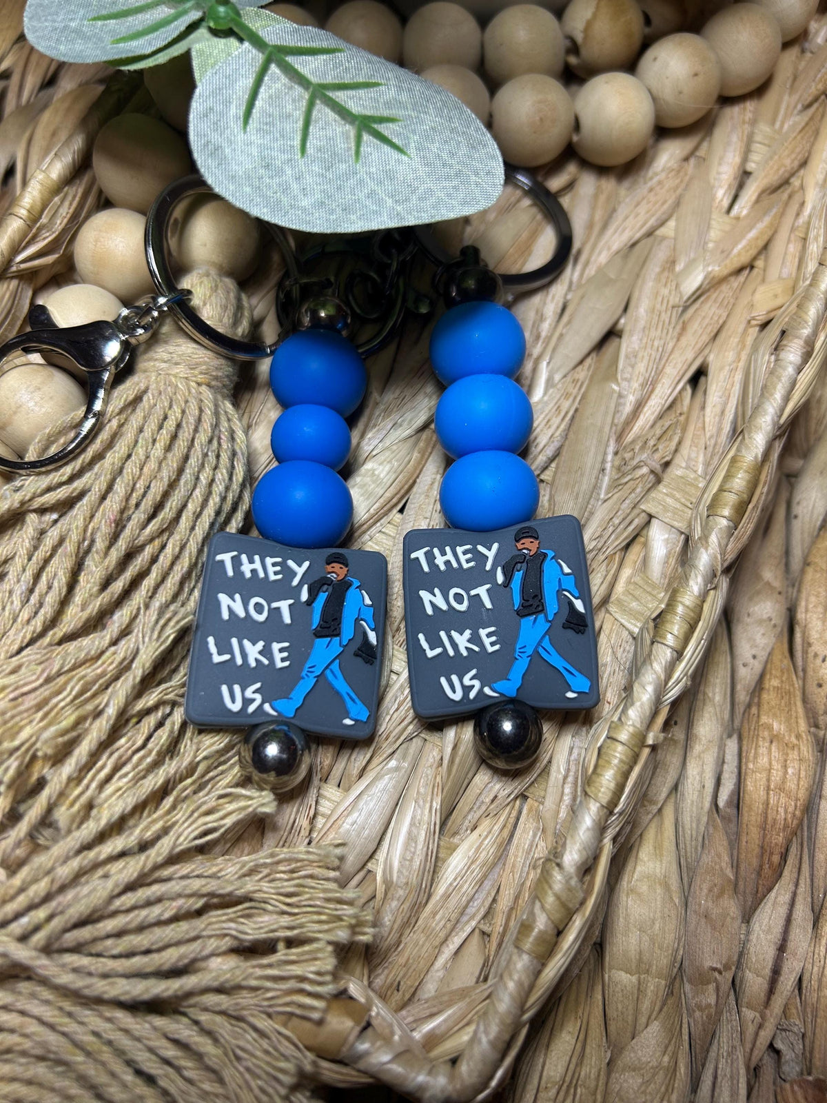 They Not Like Us Keychain