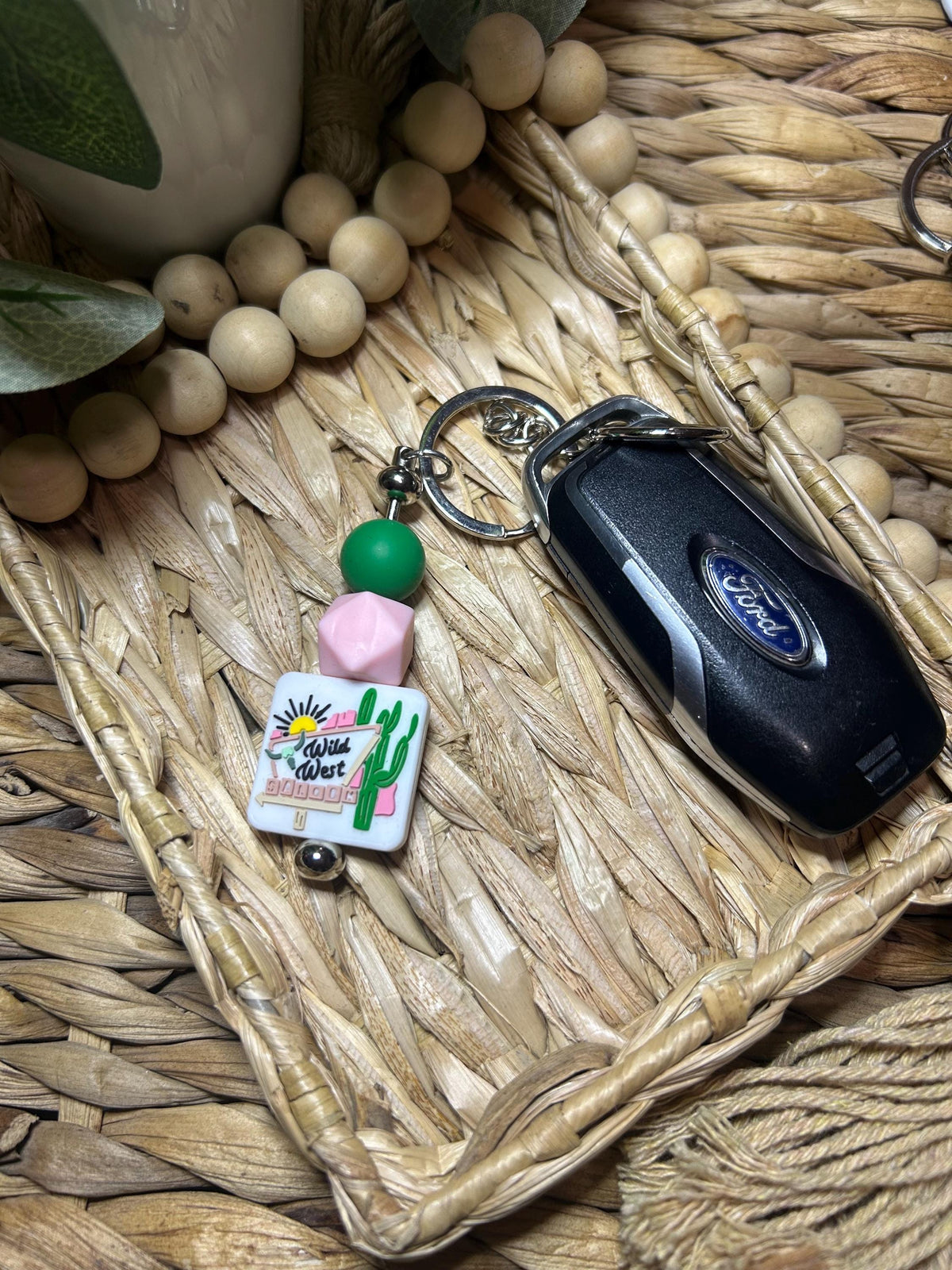 Wild West Saloon Keychain