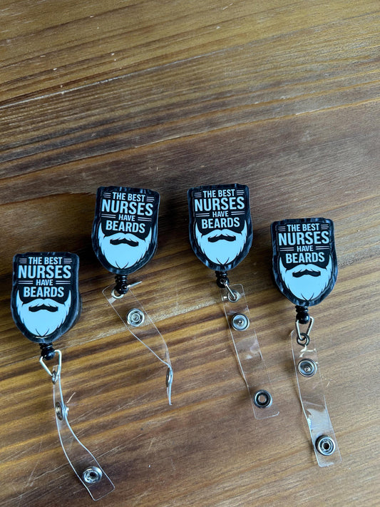 The Nurses Have Beards Badge Reel