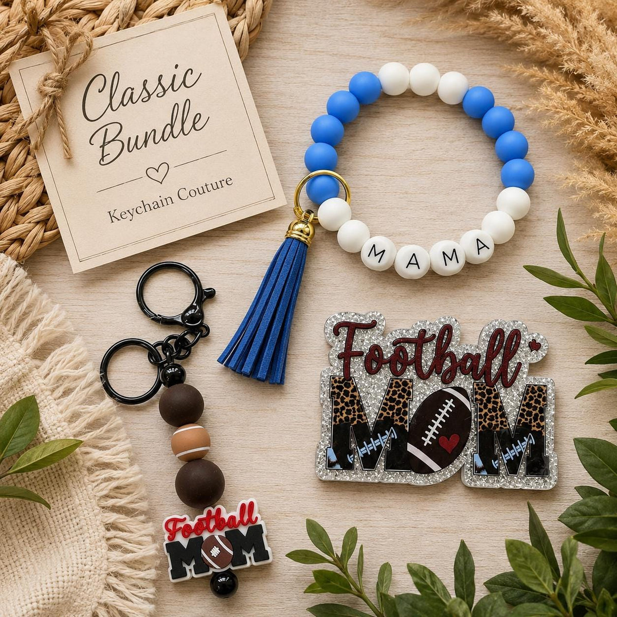 MYSTERY BUNDLES Keychain Wristlet Badge Reels Car Charms Magnets and MORE