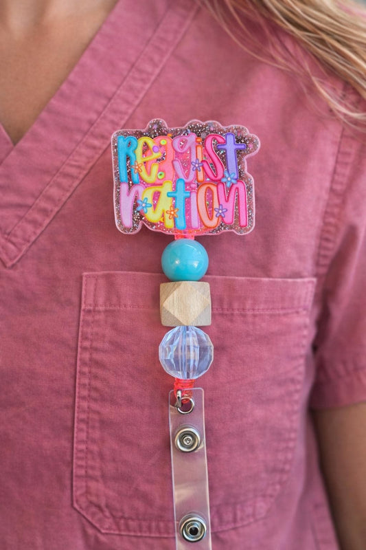 ER Registration Badge Reel