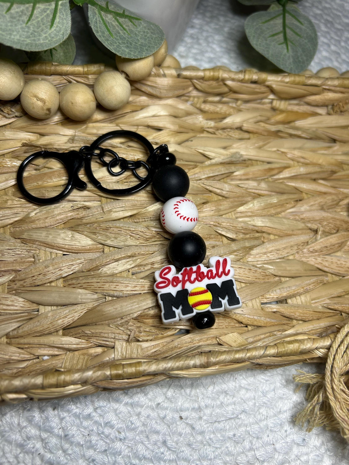 Sports Mom Keychain