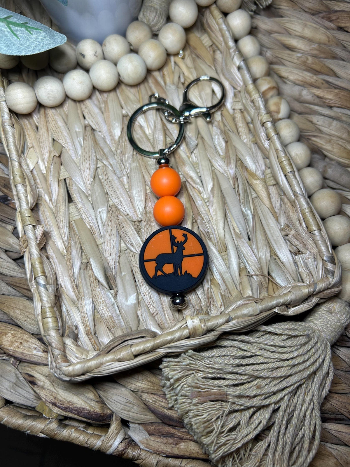 Deer Hunting Keychain