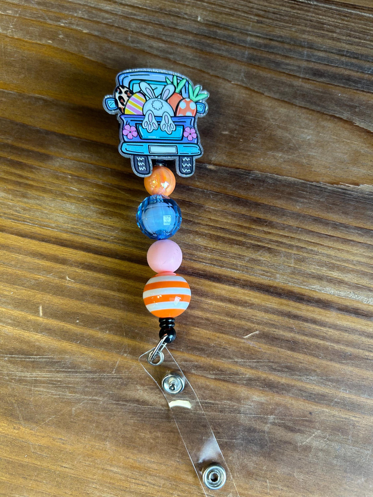 Easter Bunny Spring Badge Reel
