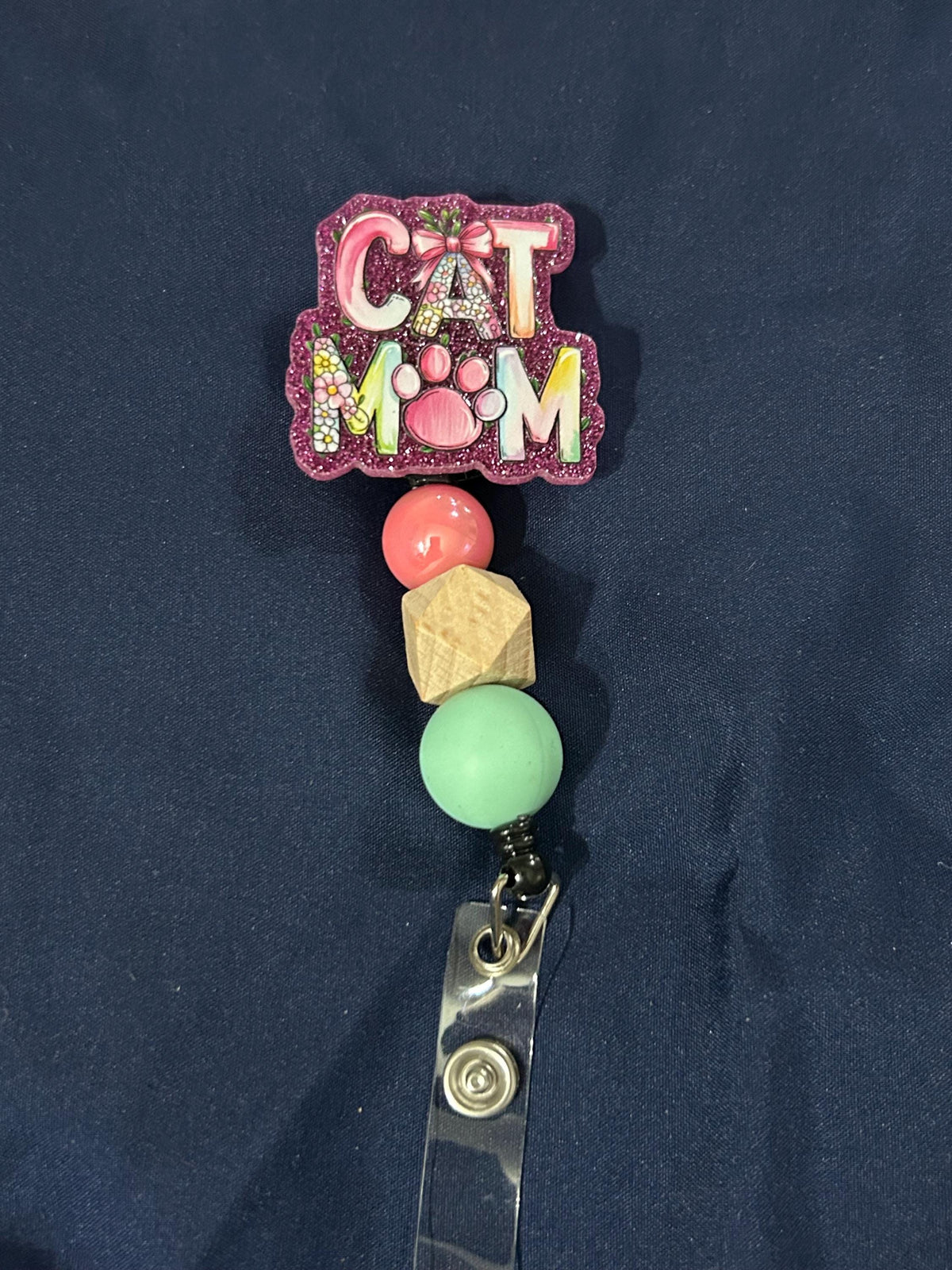 Cat Mom Badge Reel