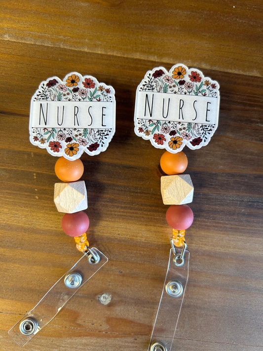 Nurse Badge Reel