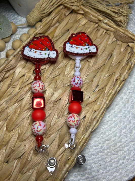 Santa Hat Badge Reel