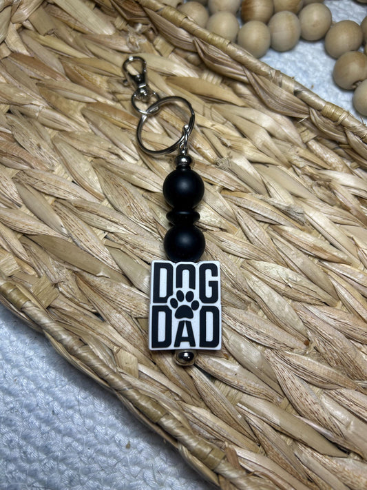 Dog Dad Keychain
