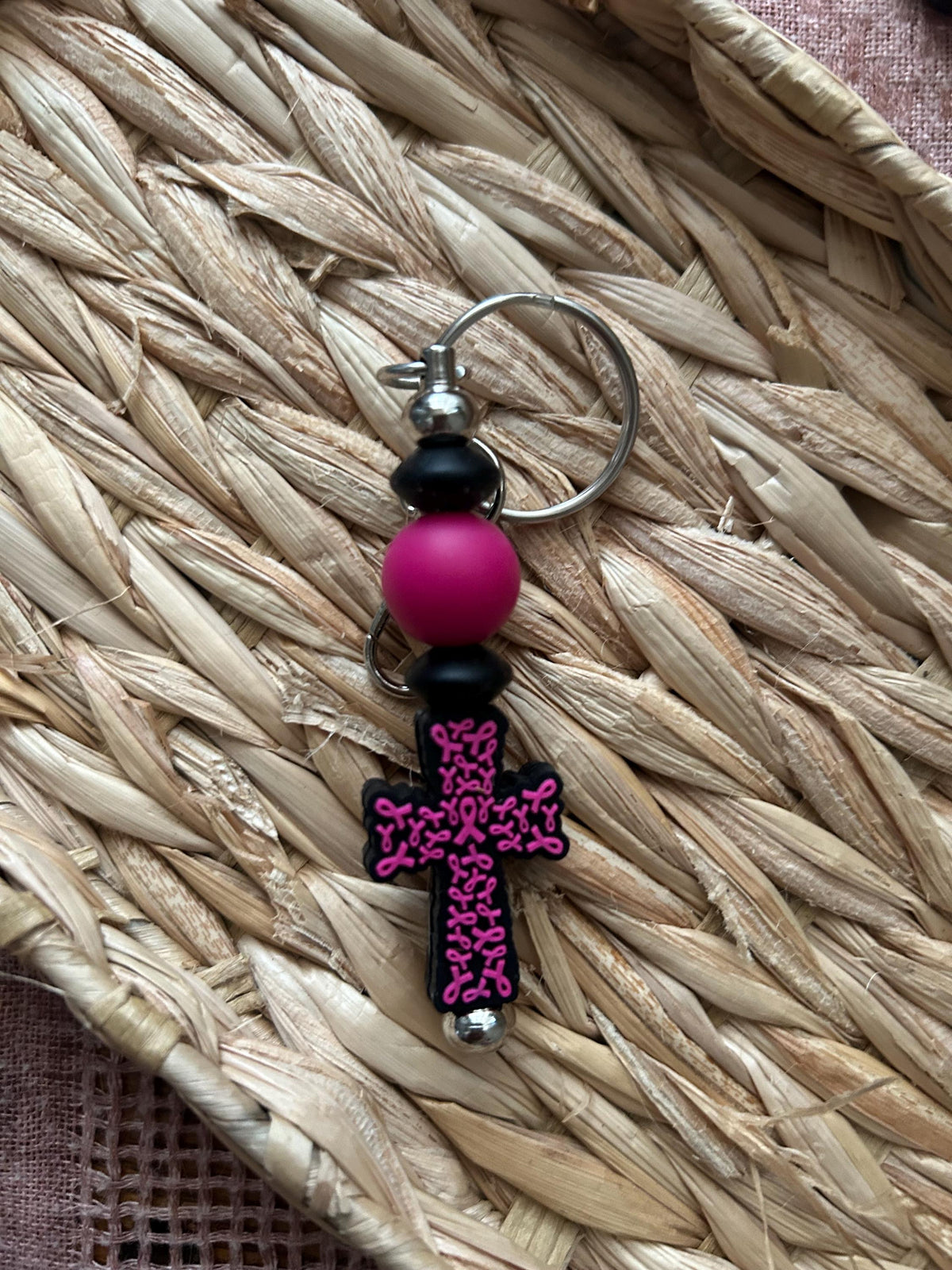 Breast Cancer Awareness Keychain