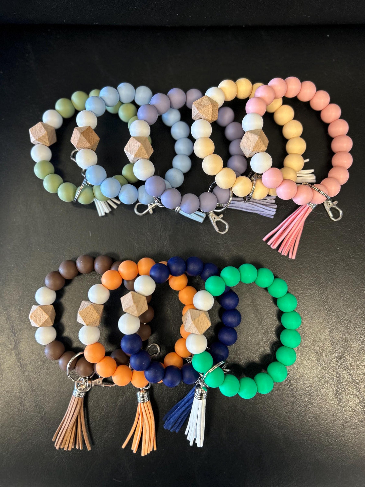 Boho Wristlet Keychain