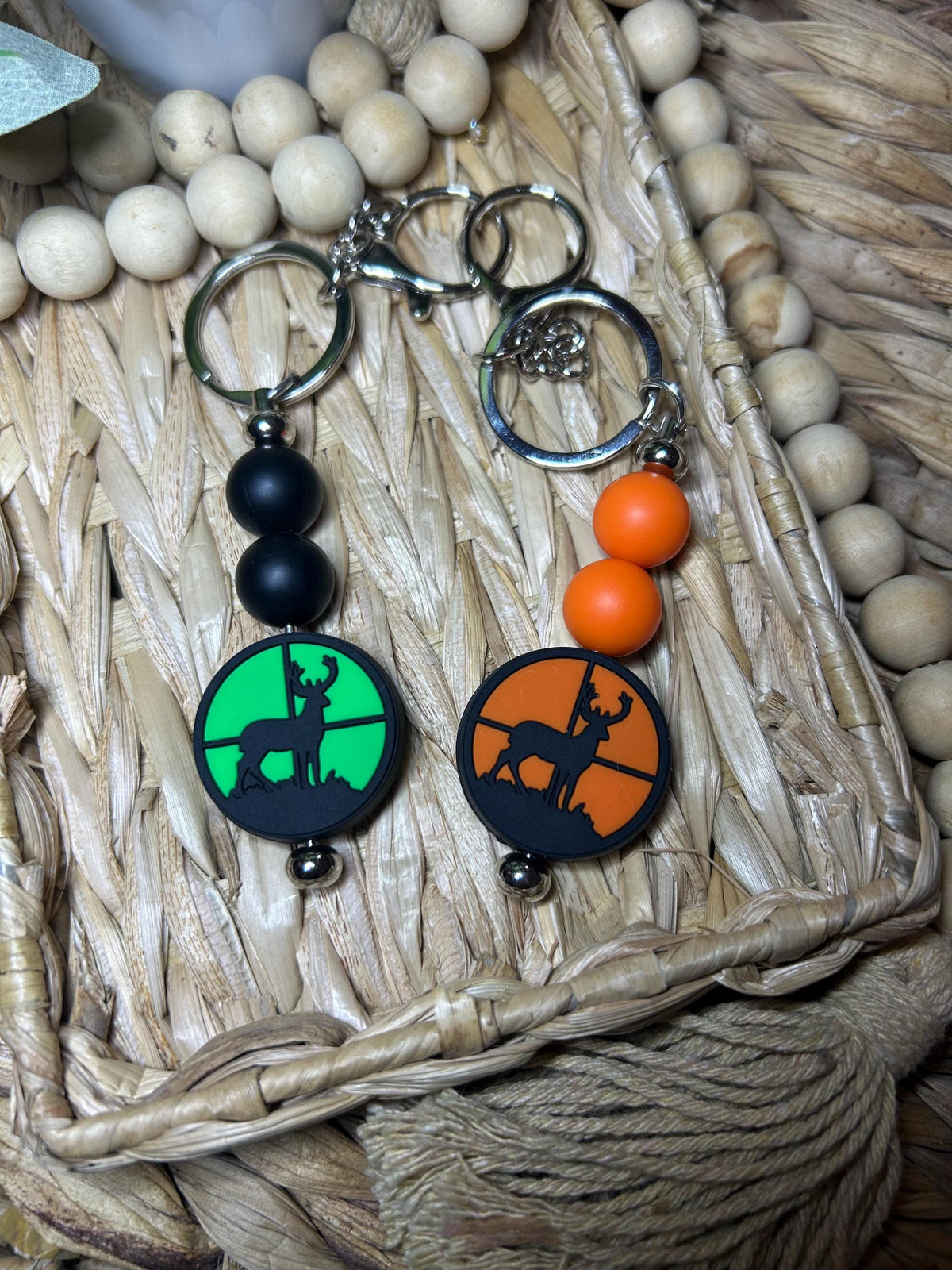 Deer Hunting Keychain
