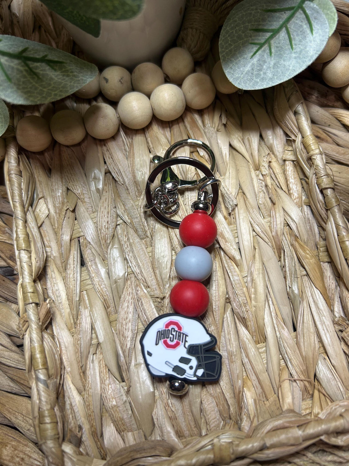 College Football Keychain