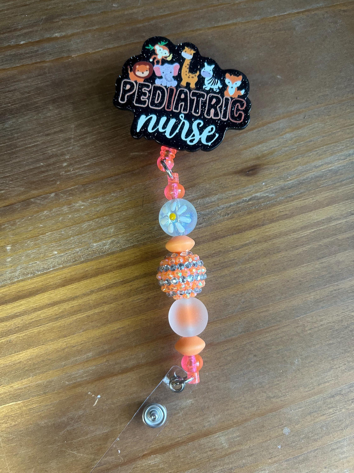 Pediatric Nurse Badge Reel