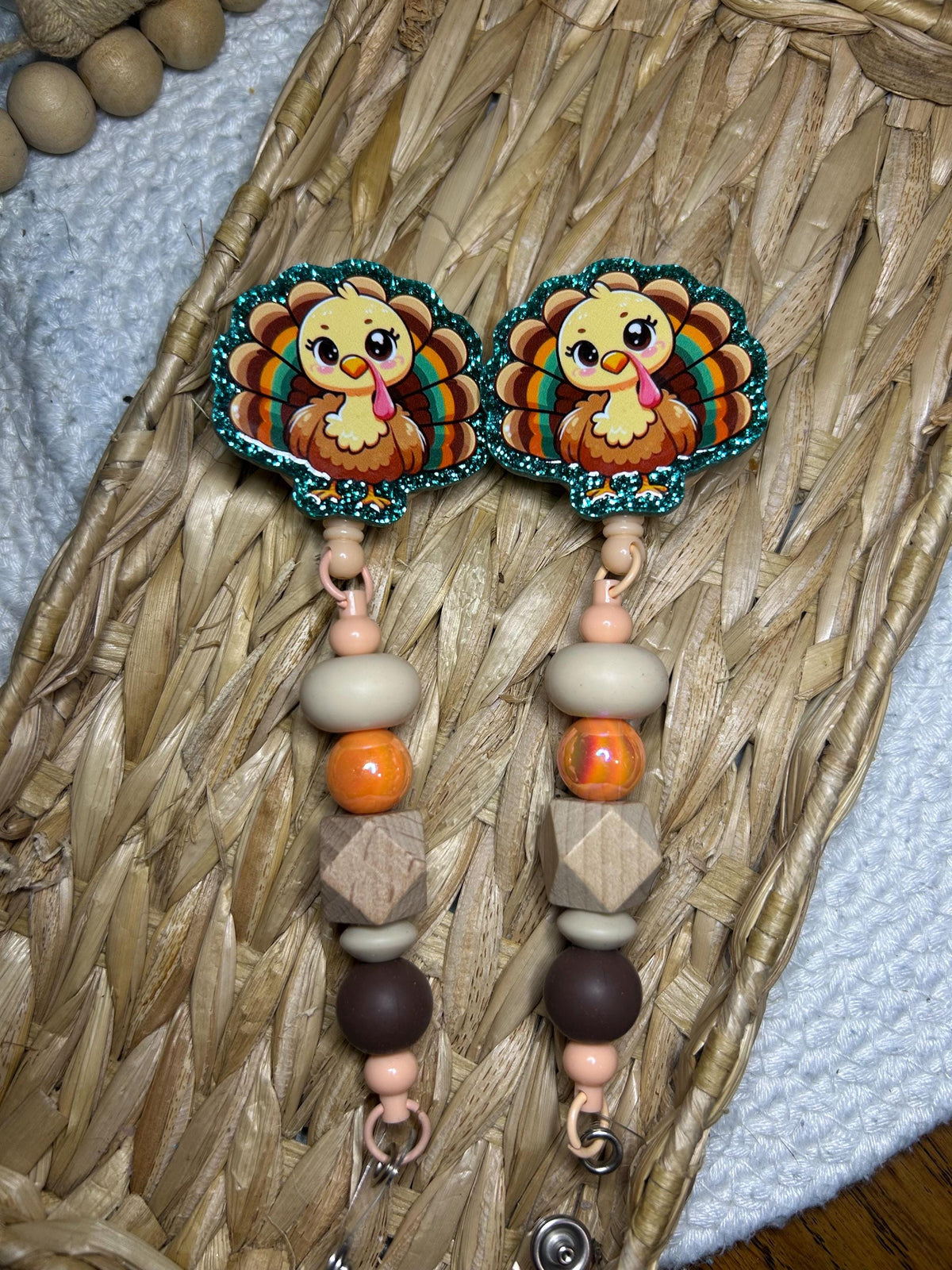 Thanksgiving Turkey Badge Reel
