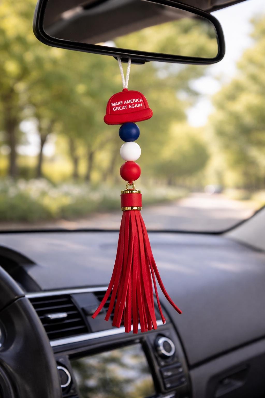 MAGA Car Charm