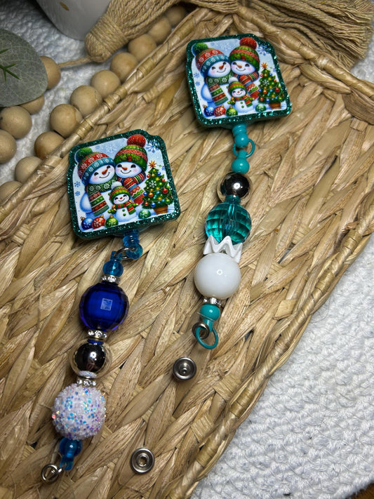 Snowmen Badge Reel