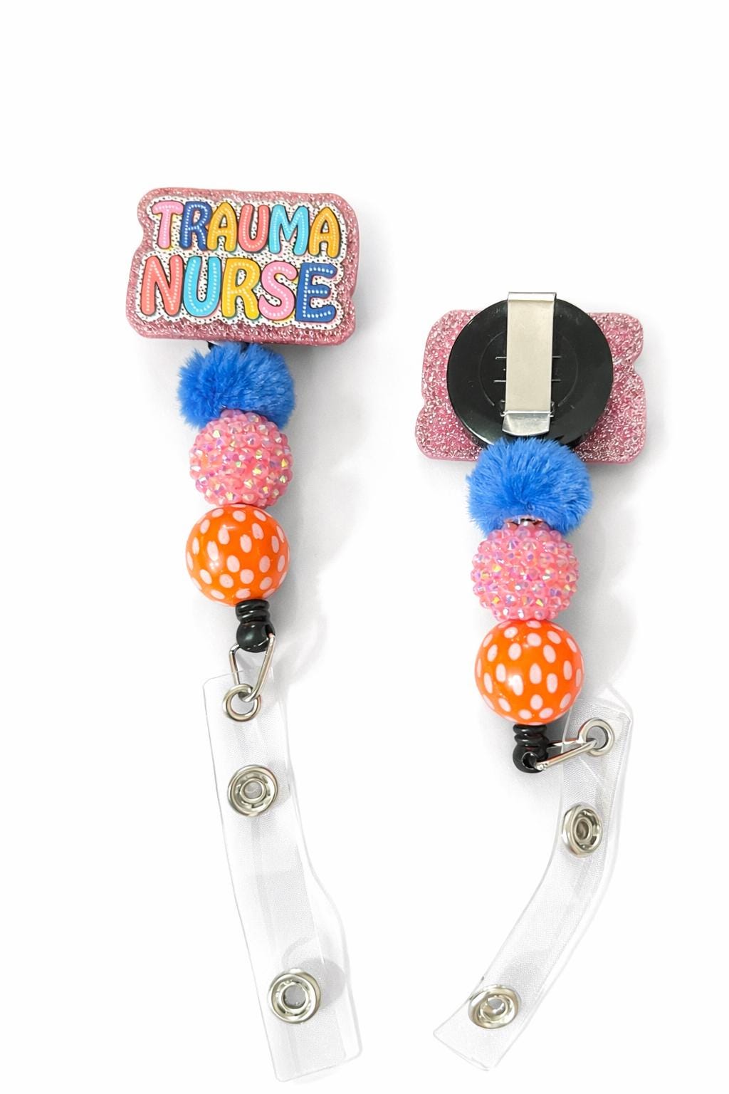 Trauma Nurse Badge Reel