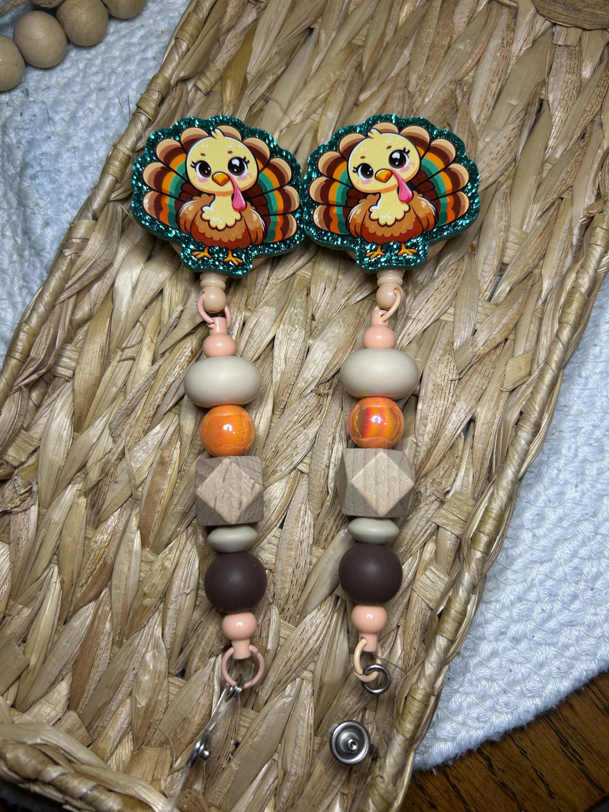 Thanksgiving Turkey Badge Reel