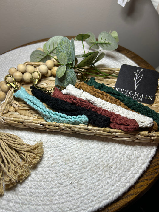 Braided wristlet