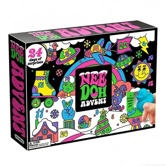 Squishy Advent Calendar Sensory Toys Stress Relieving Blocks Pinching Relieving Puzzle Solving Venting Souvenir Hot New