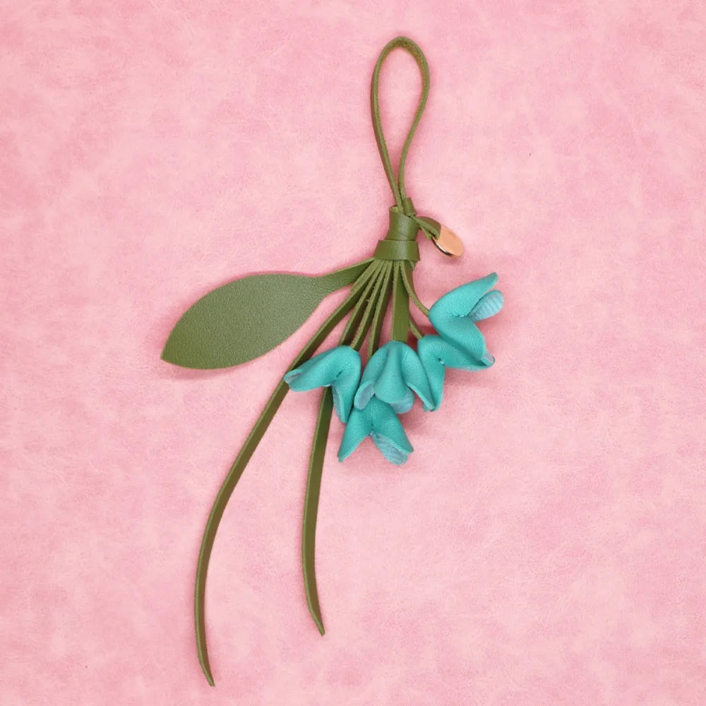 Hanging Flower Bag Charm