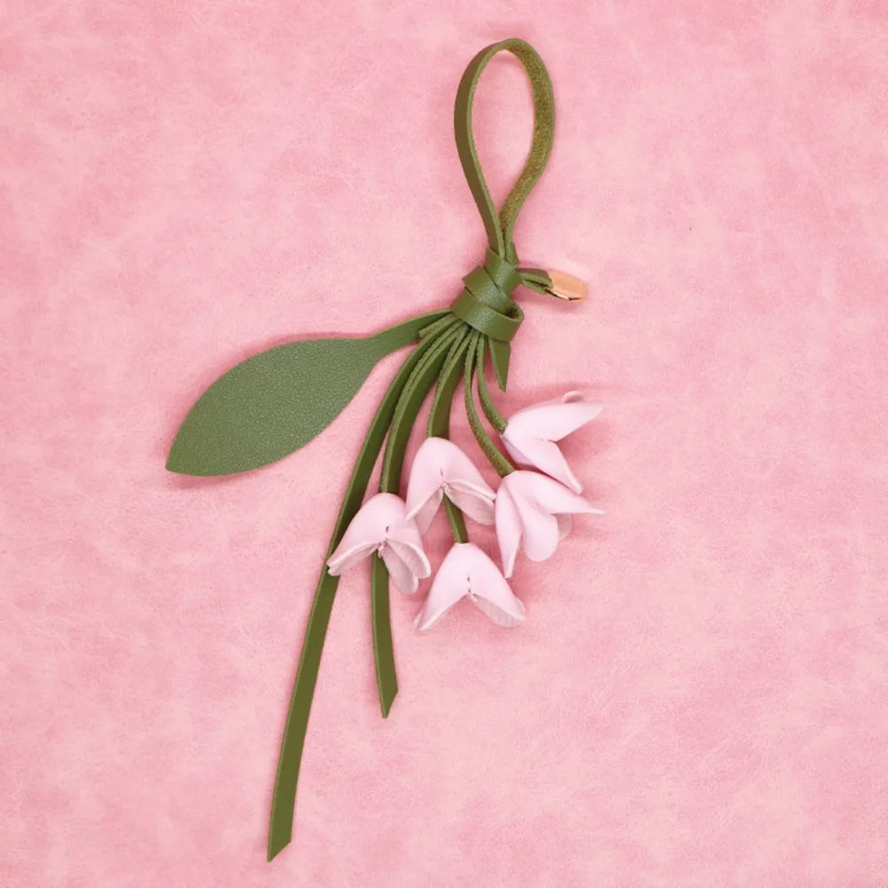 Hanging Flower Bag Charm