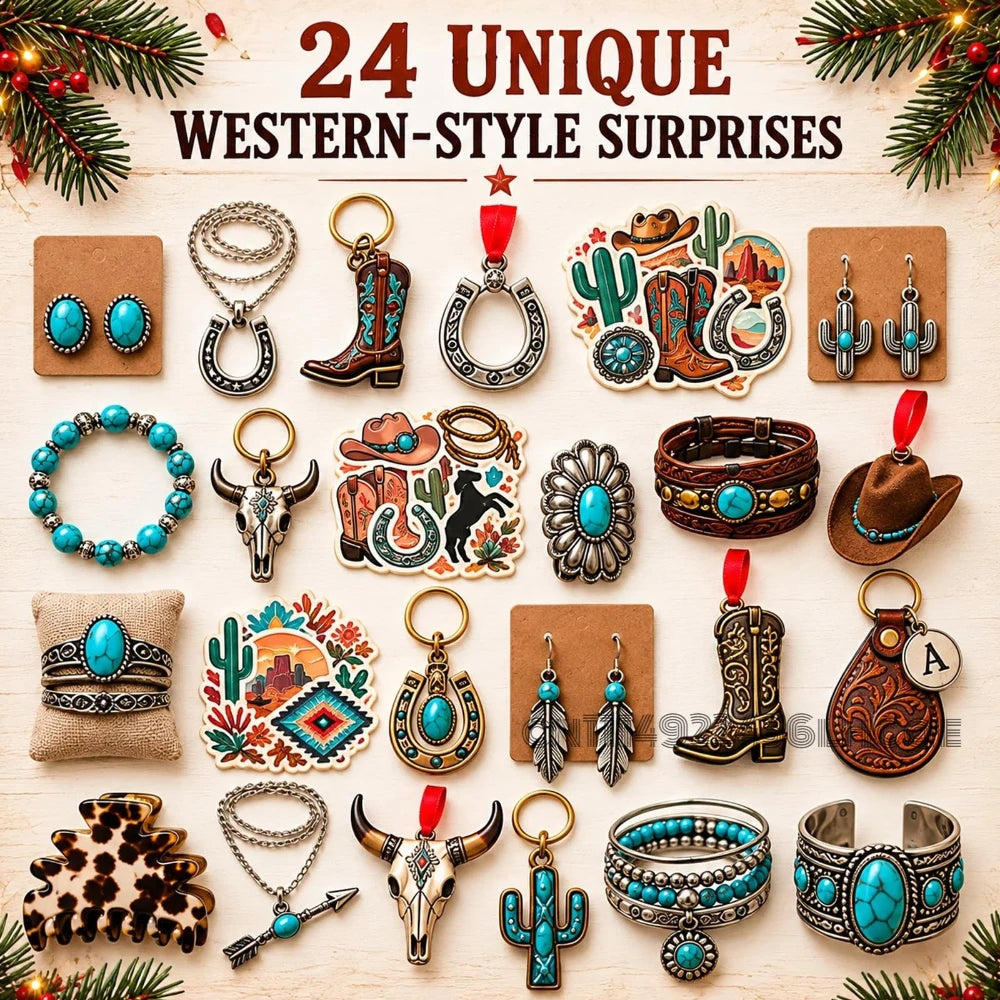 Cowgirl Christmas Advent Calendar