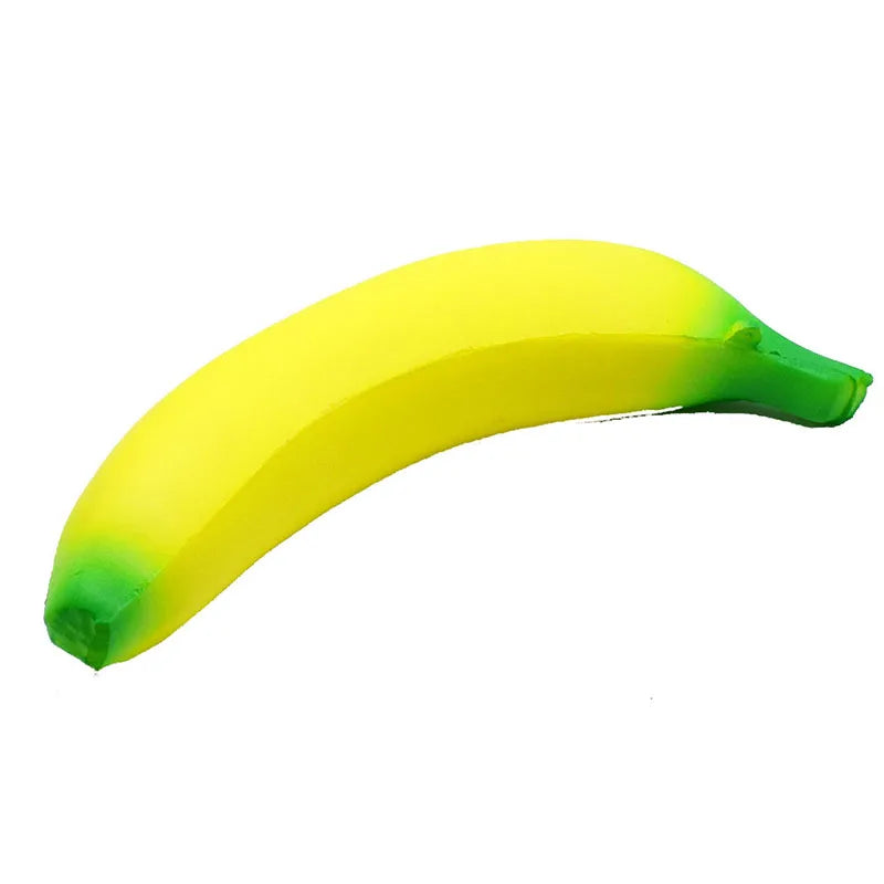 Banana Squishy Toys Slow Rising Jumbo Squishy Fruit Squeeze Toy Funny Stress Reliever Reduce Pressure Prop