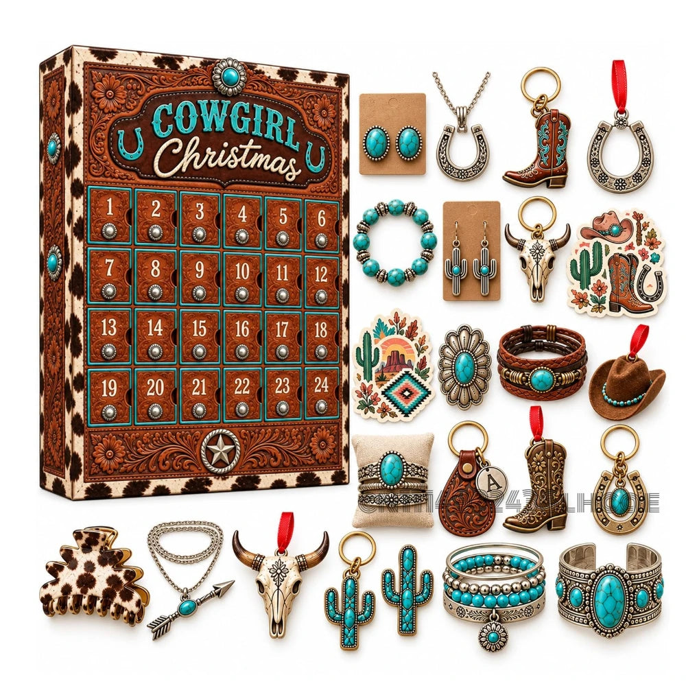 Cowgirl Christmas Advent Calendar