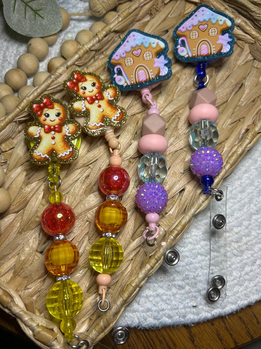 Gingerbread Badge Reel