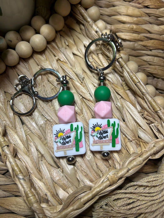Wild West Saloon Keychain