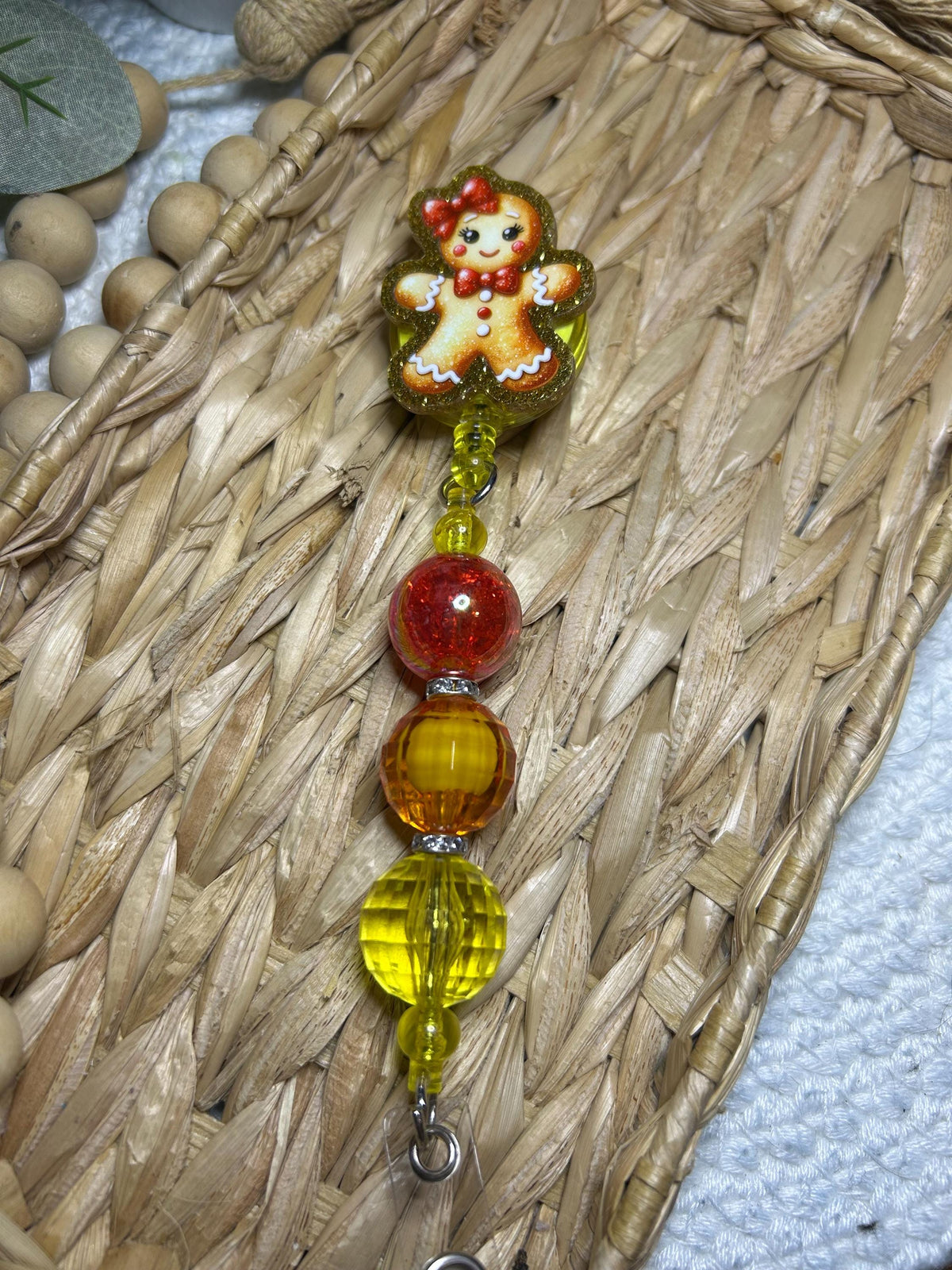 Gingerbread Badge Reel
