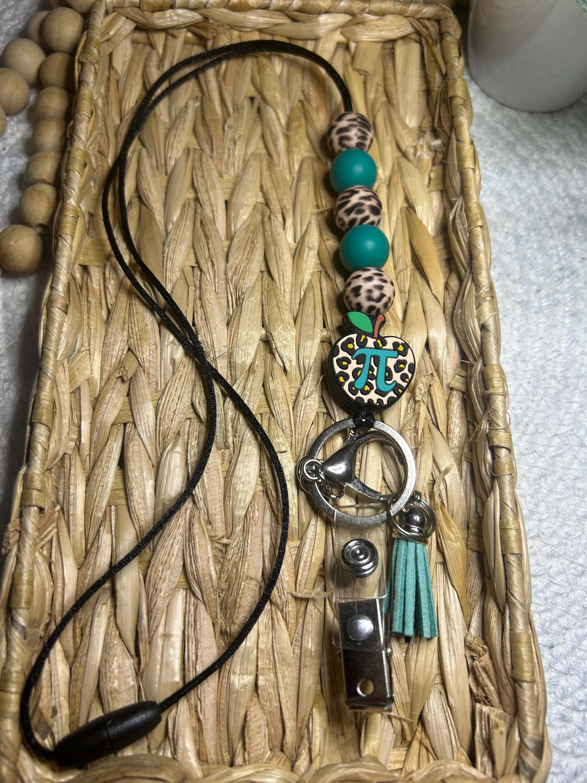 Teacher Beaded Lanyard Teacher Appreciation Gift