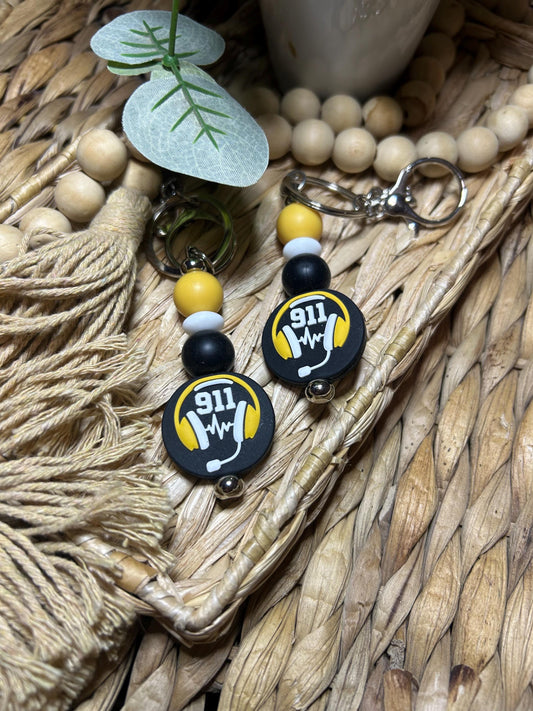 911 Dispatch Keychain