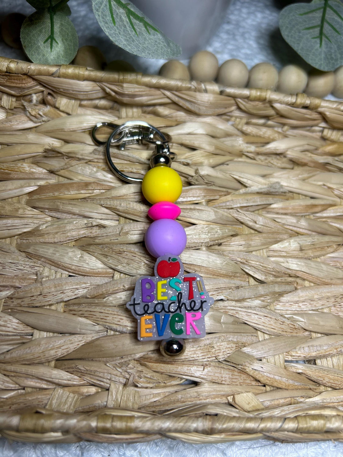 Teacher Keychain: Appreciation Gift for Educators