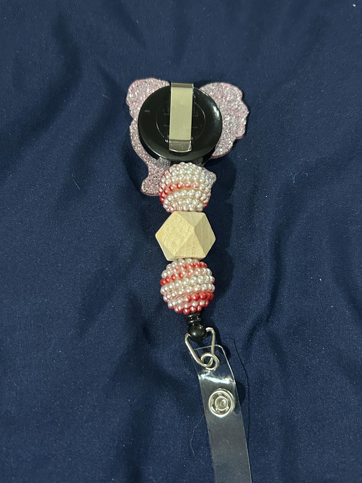 Rooster Chicken Badge Reel