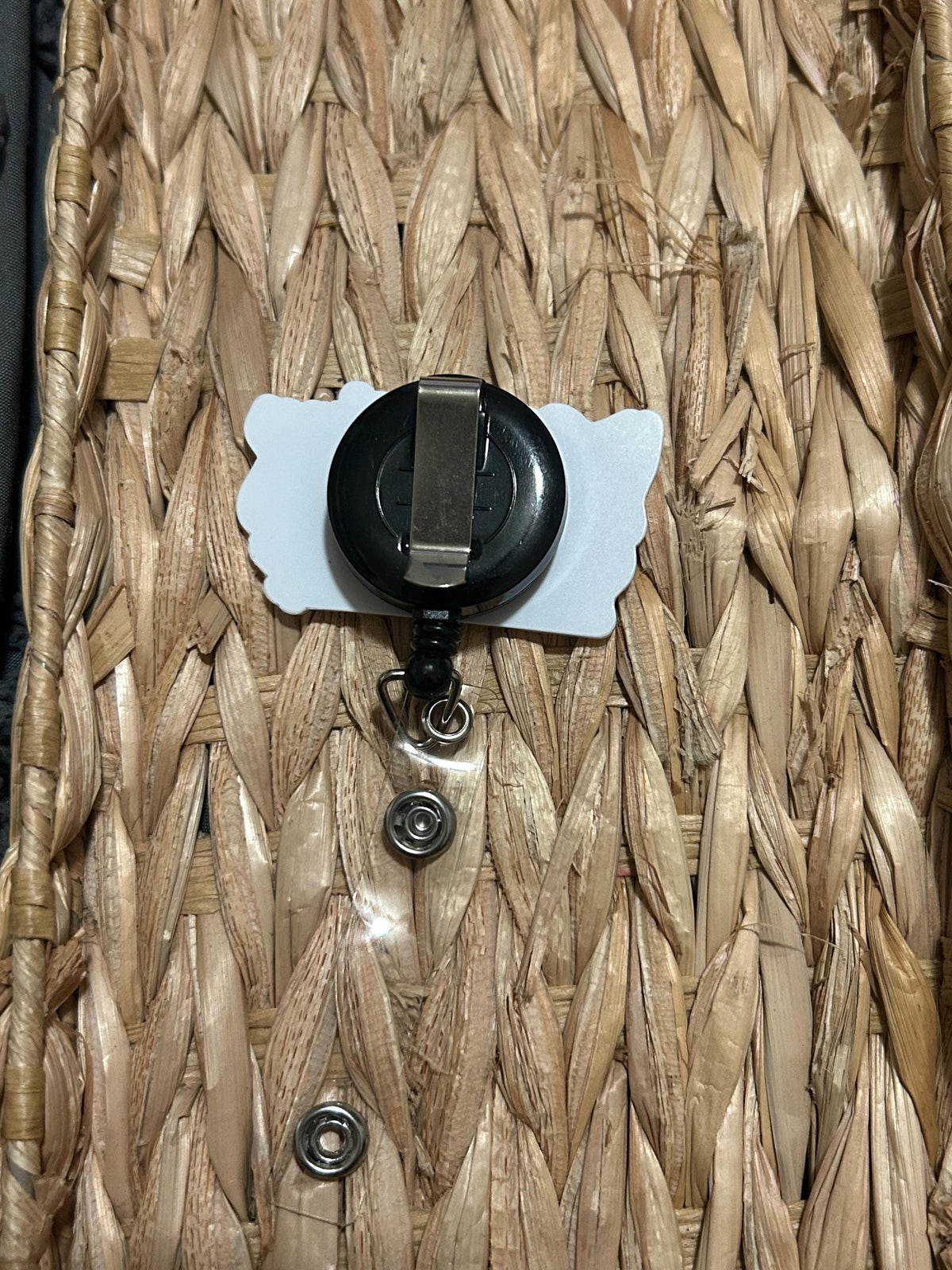 Sunshine Coffee and Dogs Badge Reel