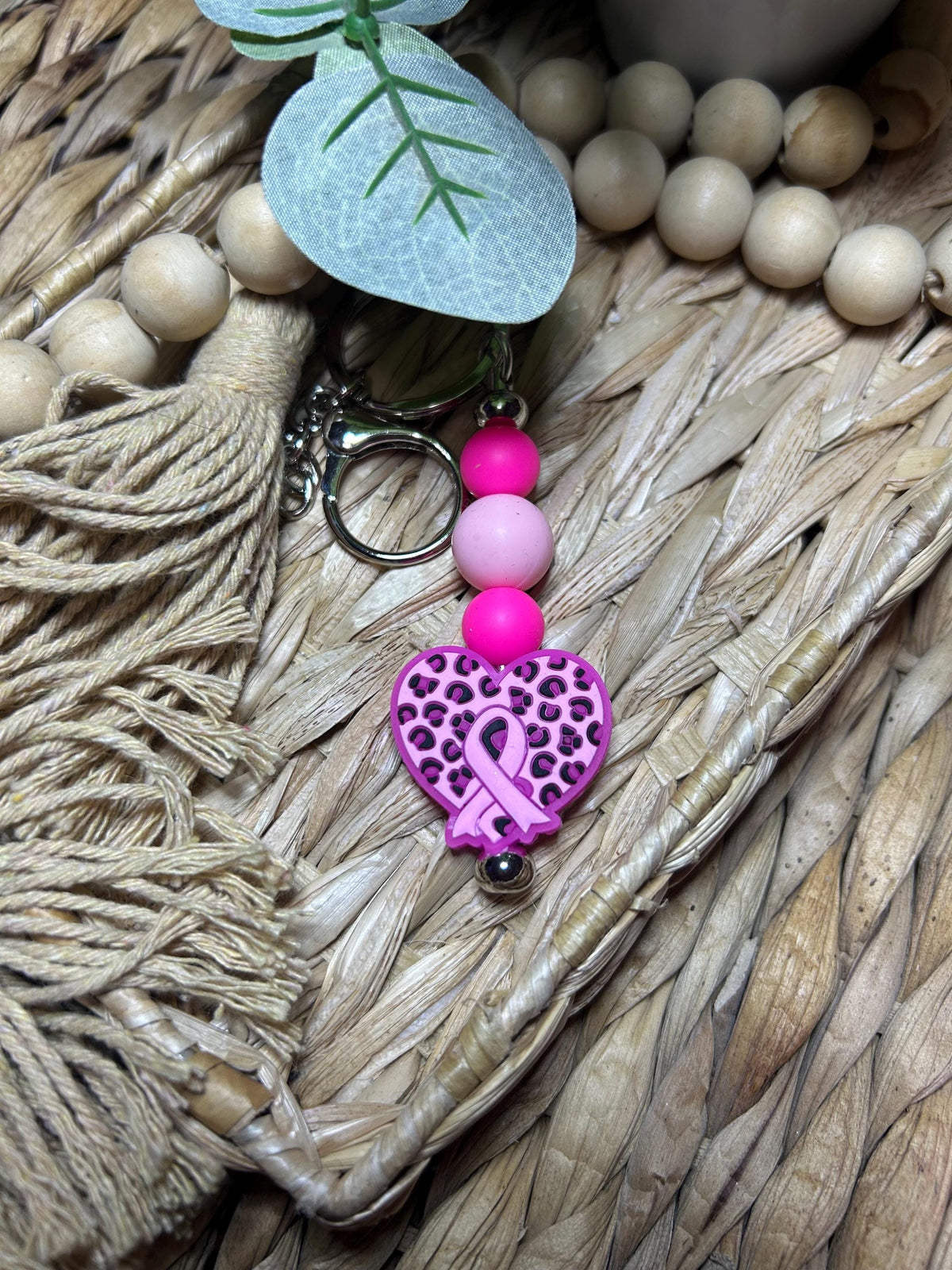Breast Cancer Awareness Keychain