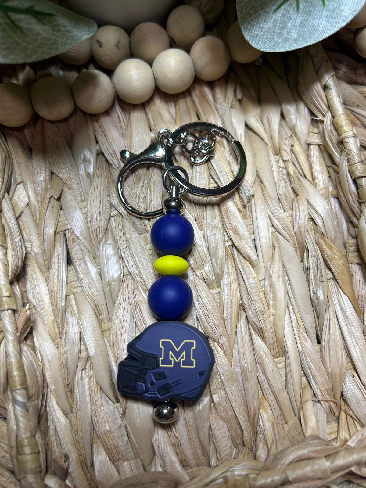 College Football Keychain